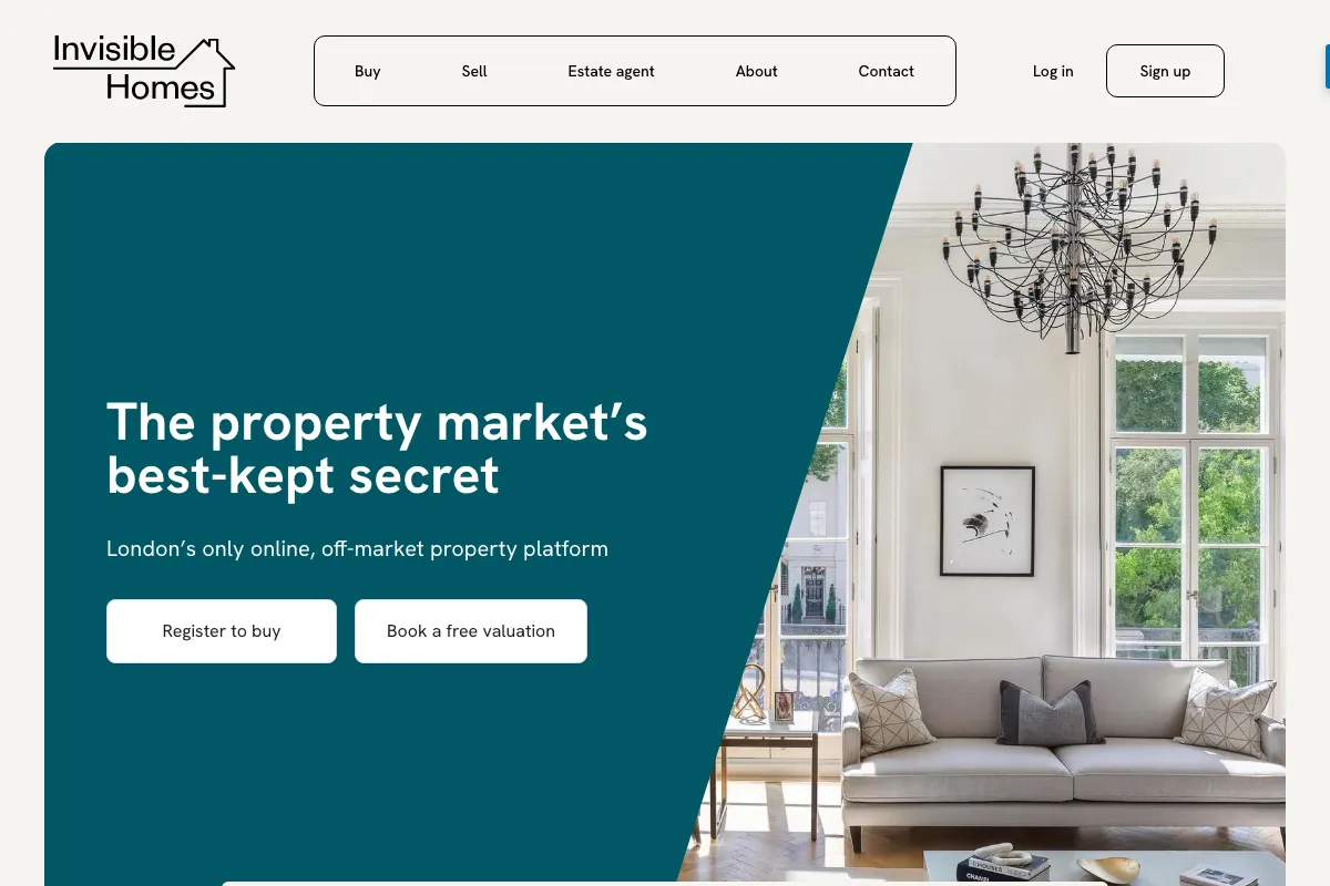 Design der Invisible-Homes-Plattform