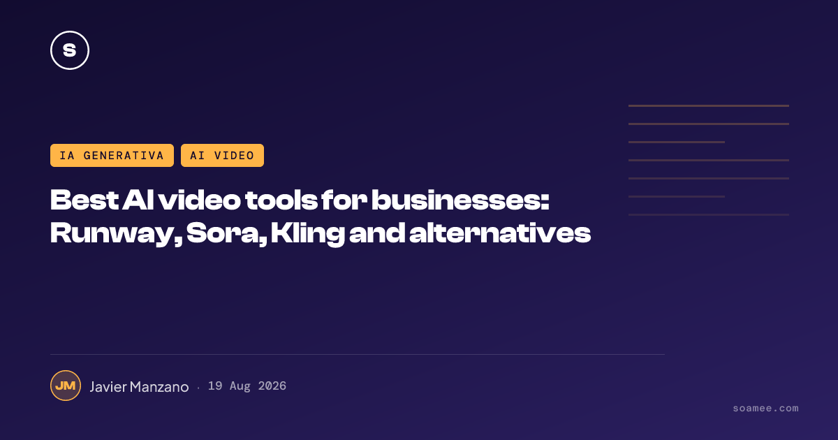 Best AI video tools for businesses: Runway, Sora, Kling and alternatives